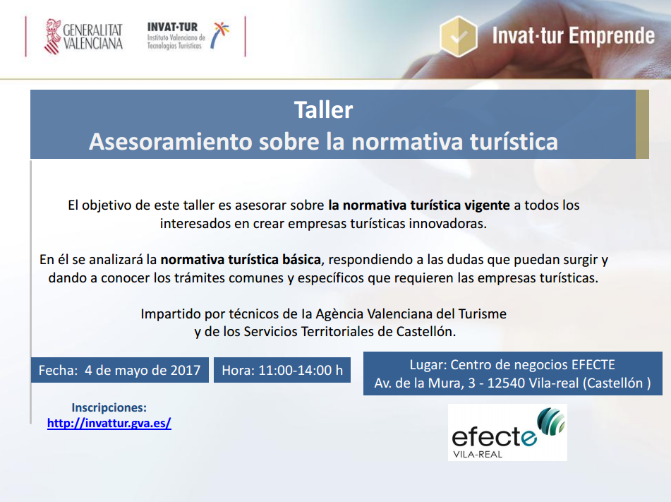 Evento_Taller_normativa_turistica_Invattur